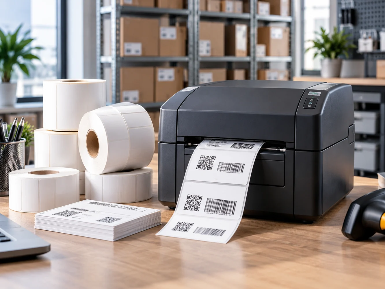 Labels and thermal printing
